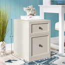 Parker House Boca L Shape Desk with Lateral File