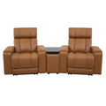 Parker Living Phoenix Zero Gravity Power 2 Seat Home Theater Seating with Wedge and Immersive Audio