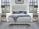 Parker House Americana Modern Bedroom Queen Platform Bed with 2 Nightstands