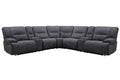 Parker Living Gladiator 7 Piece Modular Power Zero Gravity Reclining Sectional with Power Adjustable Headrests
