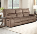 Parker Living Chapman - Kona Manual Reclining Sofa and Loveseat - MCHA-42-KON